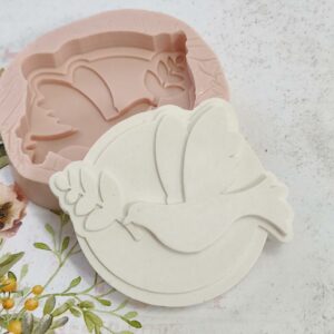 Molde em silicone, Base com pomba