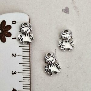 Pendente metálico anjinha (25 unid)