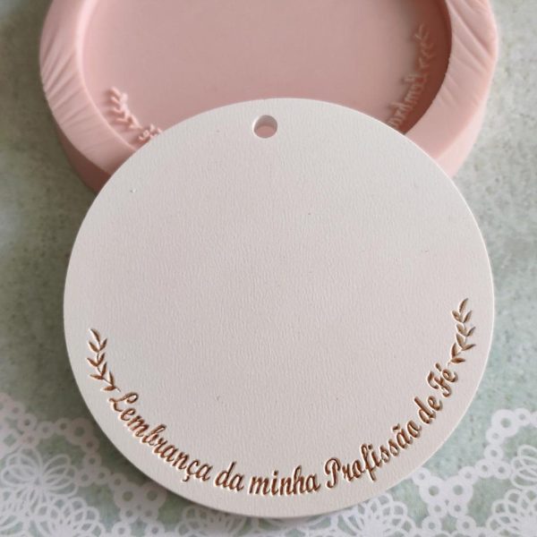 Molde em silicone, Lembrança da minha Profissão de Fé