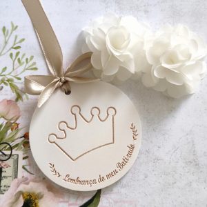 Molde em silicone, Lembrança do meu Batizado com Coroa