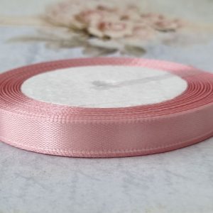 Fita de cetim -10 mm- Rosa flor de cerejeira