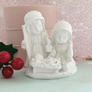 Molde em silicone -Presépio infantil 8 cm /3D