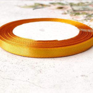 Fita de cetim - 6 mm- Dourada