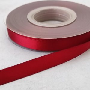 Fita cetim vermelho brilhante-10mm