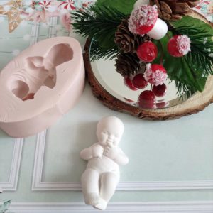 Molde em silicone -Menino Jesus 6.5 cm
