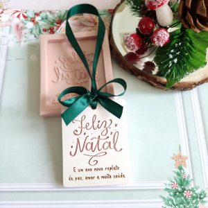 Molde em silicone -Feliz Natal e um ano novo...