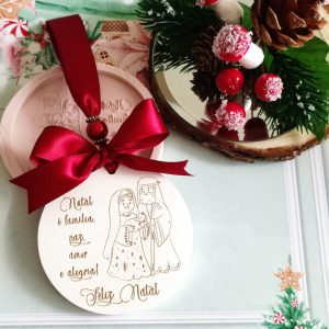 Molde em silicone -Circular Natal é família