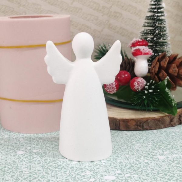 Molde em silicone - Anjo alto/3D