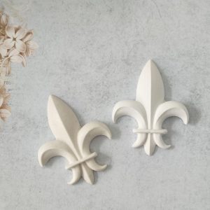 Molde em silicone, Flor de lis