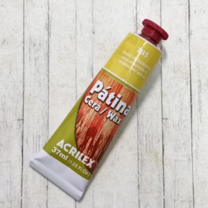 PATINA CERA 37ML - OURO IRIDESCENTE - ACRILEX