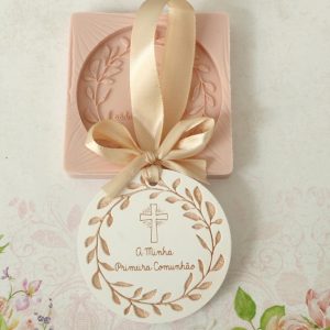 Molde em silicone, base com moldura -Comunhão