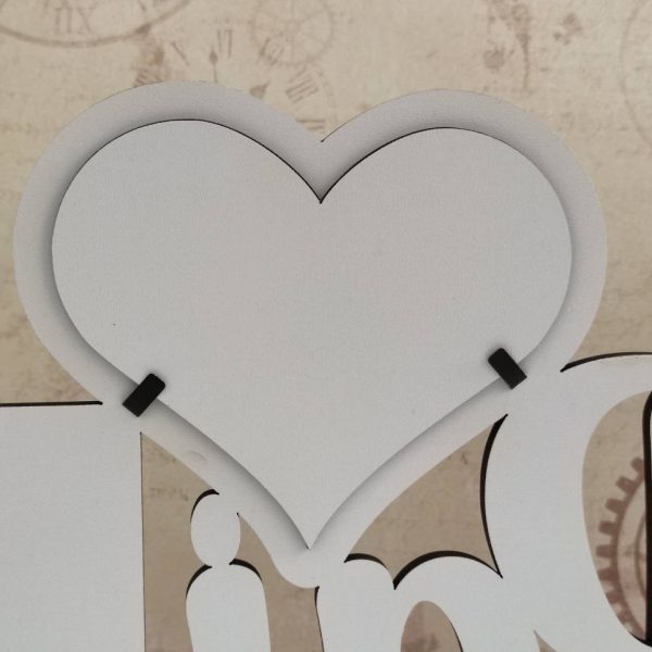 Moldura em mdf - Melhor pai do mundo - Image 2