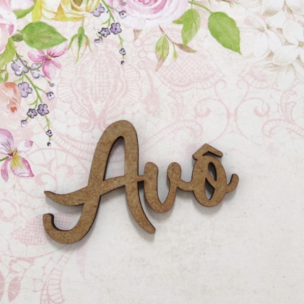 AVÔ em Mdf - 5 cm