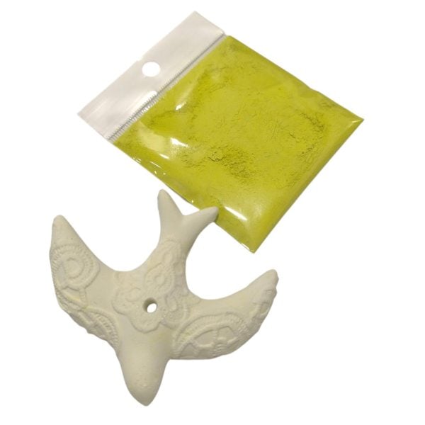 Pigmento para gesso/pó cerâmico verde pistacho