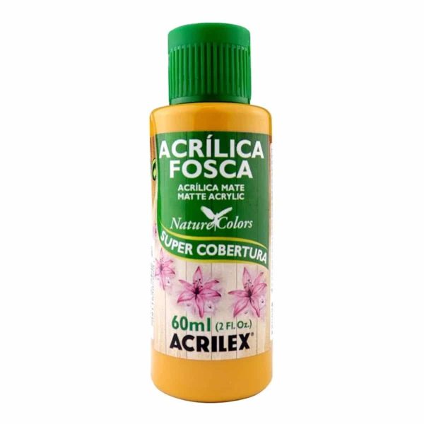TINTA 60ML NATURE COLORS AMARELO OURO 03960505 ACRILEX
