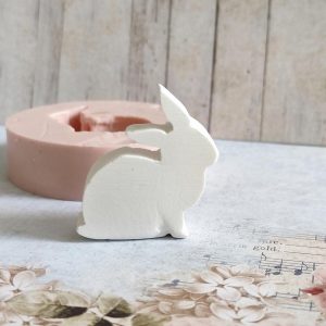 Molde em silicone - Coelho aplique