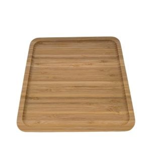 Base em madeira/Bambu quadrada 20x20