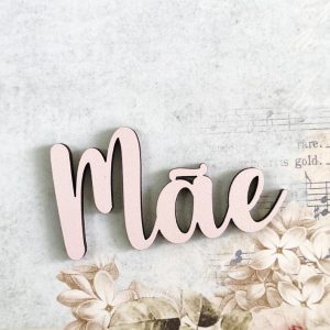 Mãe em Mdf - 5 cm (ROSA)