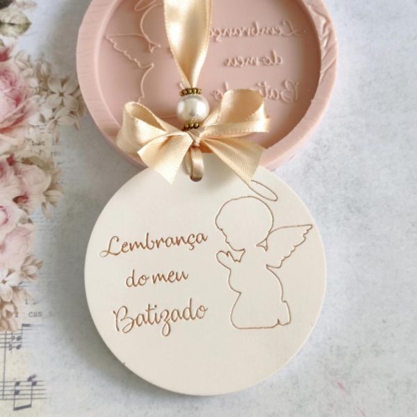 Molde em silicone, Lembrança do meu Batizado