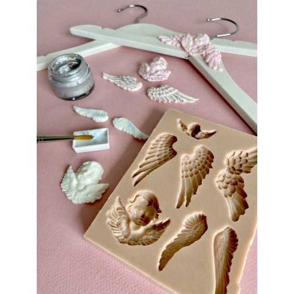Molde em silicone, kit Anjo - Image 2