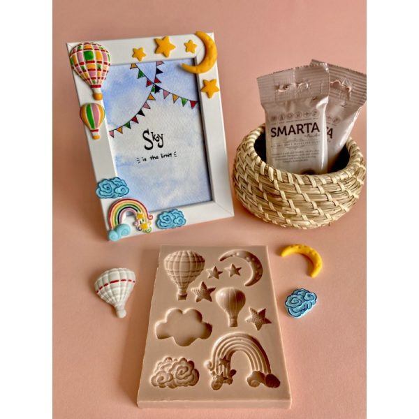Molde em silicone, kit Céu - Image 2