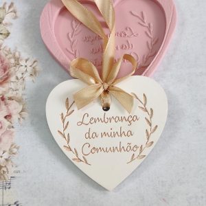 Molde em silicone, Coração a Minha Comunhão