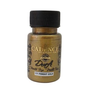 Tinta Acrílica metalizada 50 ml- CADENCE DORA Oro Peridot 171