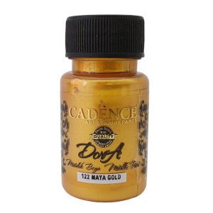 Tinta Acrílica metalizada 50 ml- CADENCE DORA Oro Maya 122