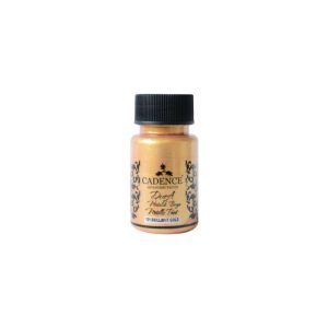 Tinta Acrílica metalizada 50 ml- CADENCE DORA Oro Brillante 121