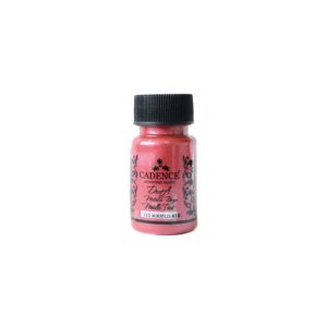 Tinta Acrílica metalizada 50 ml- CADENCE DORA Rojo 133