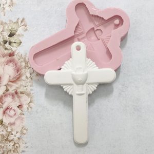 Molde em silicone, Cruz com calice