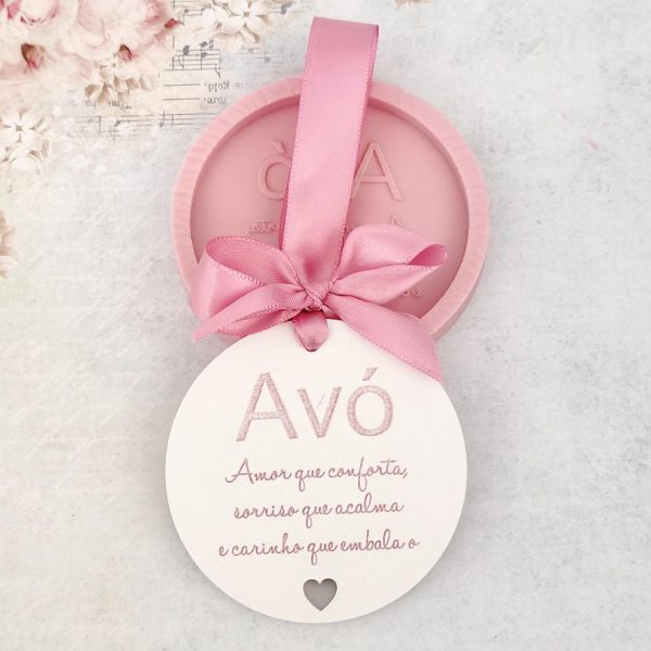 Molde em silicone, Avó amor que conforta