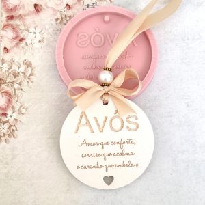 Molde em silicone, Avós amor que conforta
