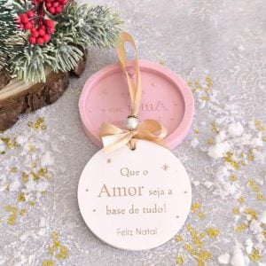 Molde em silicone -Que o amor seja a base de tudo
