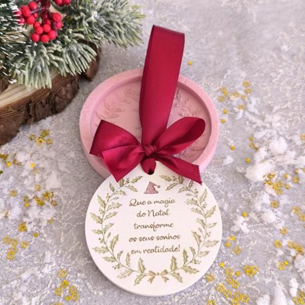Molde em silicone -A magia do Natal