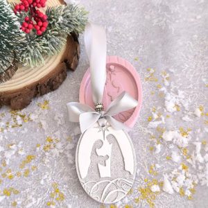 Molde em silicone -Oval com Presépio
