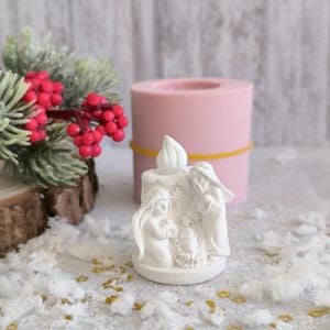 Molde em silicone 3D- Presépio 4.5 cm refª 1088