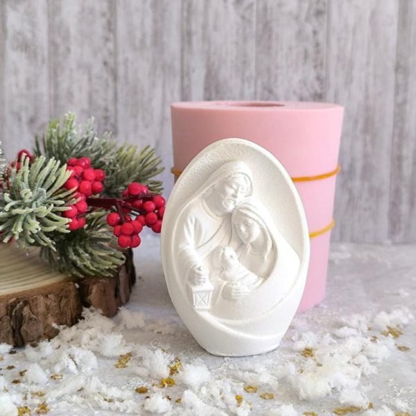 Molde em silicone 3D- Presépio 7 cm refª 1085