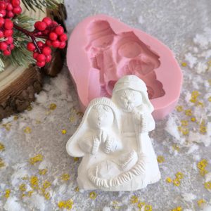 Molde em silicone -Presépio plano