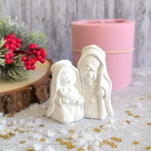 Molde em silicone 3D- Presépio 6 cm refª 1091