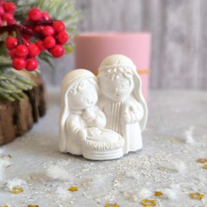 Molde em silicone 3D- Presépio 3.5 cm refª 1090