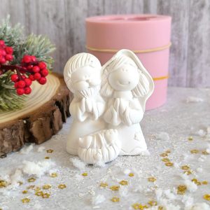 Molde em silicone 3D- Presépio 6 cm refª 1086
