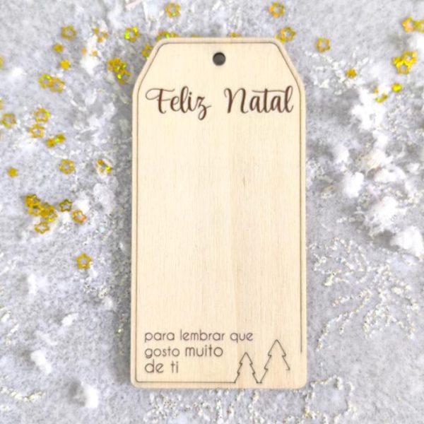 Tag Feliz Natal - Choupo