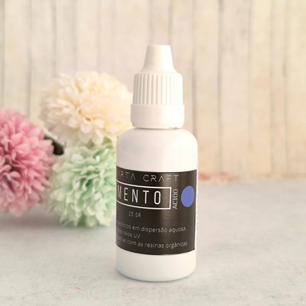 Pigmento Acrílico para Resina Orgânica 10 mL-AZUL