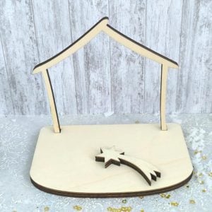 Cabana com estrela - Madeira