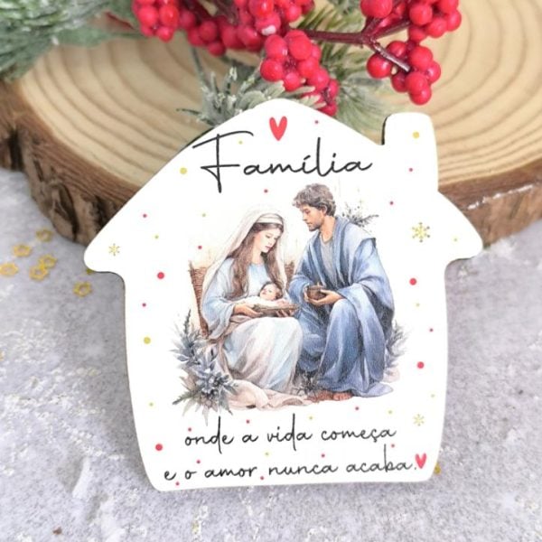 Base em mdf com íman - Família