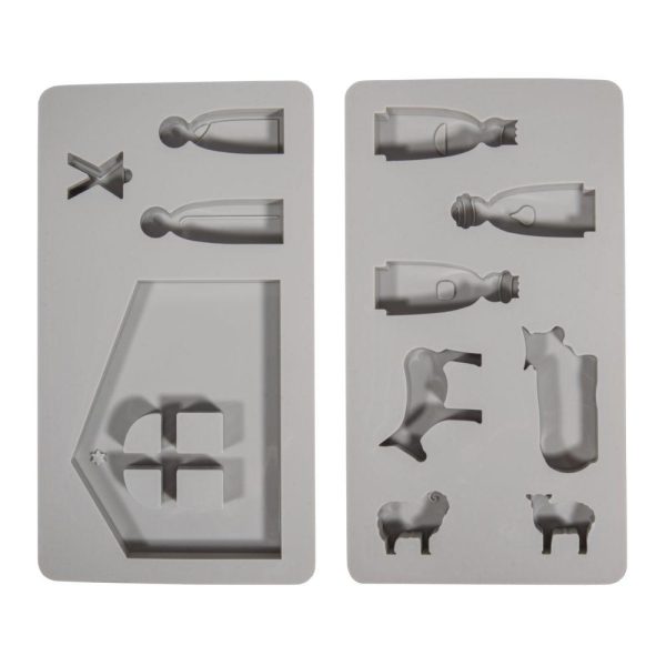 Molde em silicone RAYHER, Presépio (grande) - Image 2