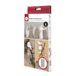 Molde em silicone RAYHER, Renas