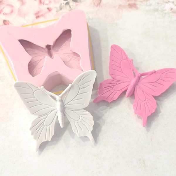 Molde em silicone -Borboleta