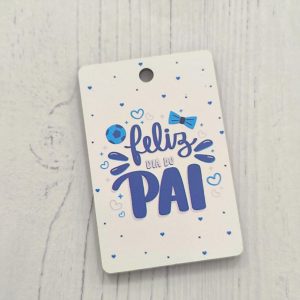 Placa para Porta chaves em mdf -Feliz dia do Pai